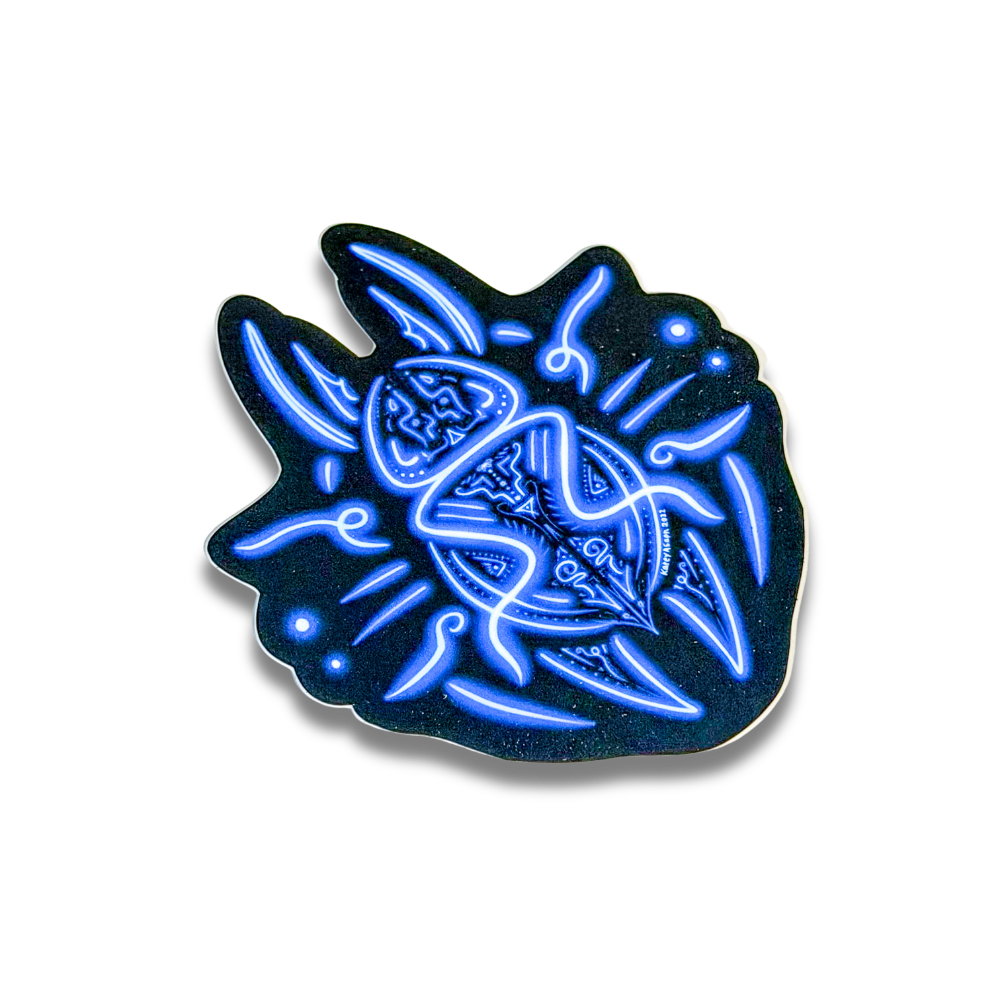 Blue Beetle Sticker
