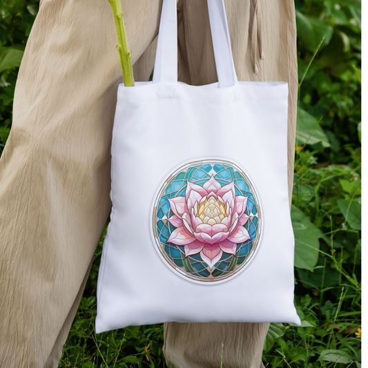 Pink Lotus Fabric Transfer