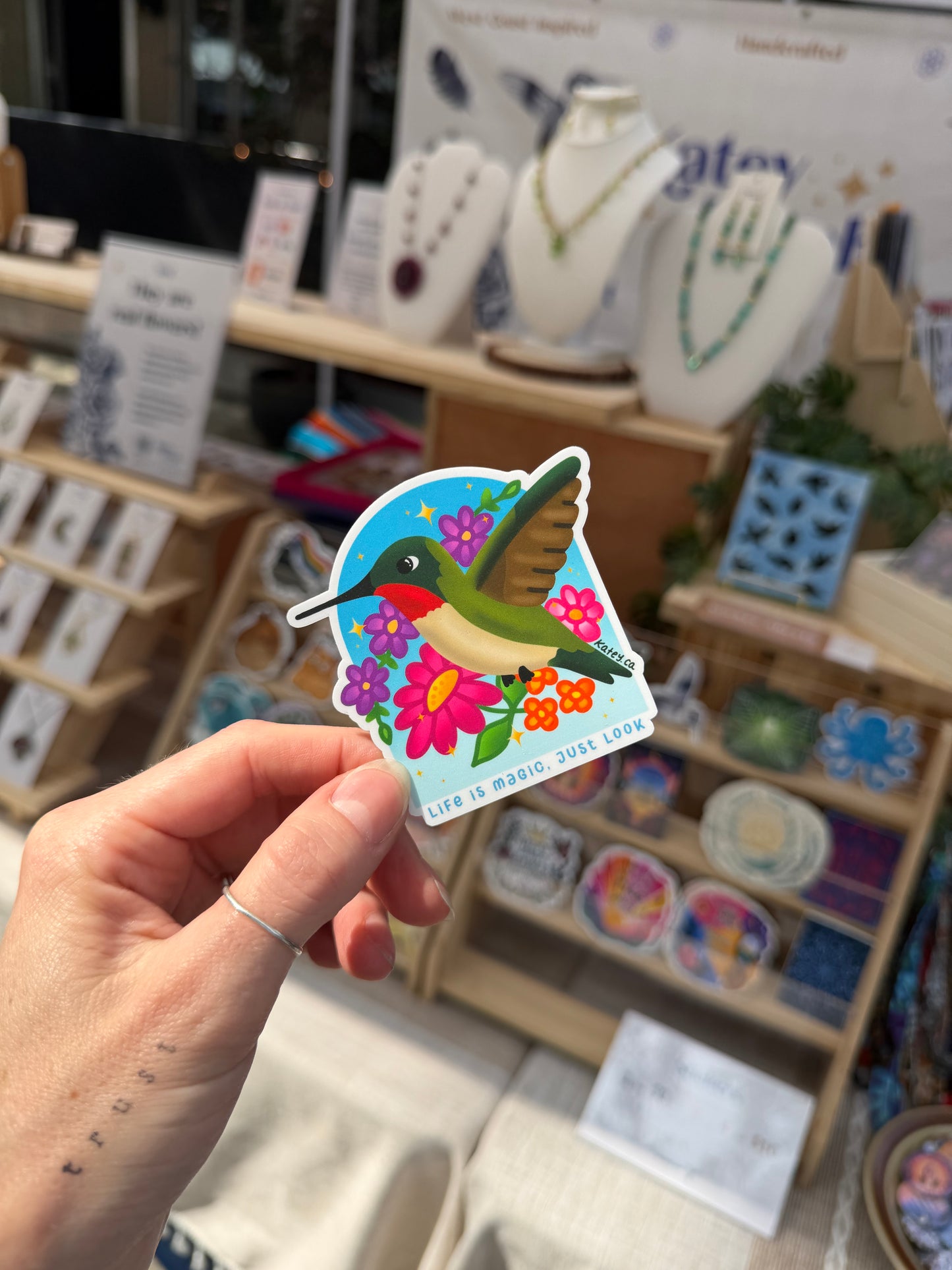 Life is Magic, Just Look Sticker
