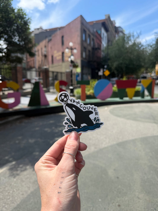 Vancouver Orca Soccer Sticker