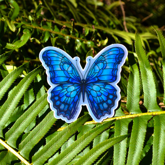 Butterfly Holographic Sticker