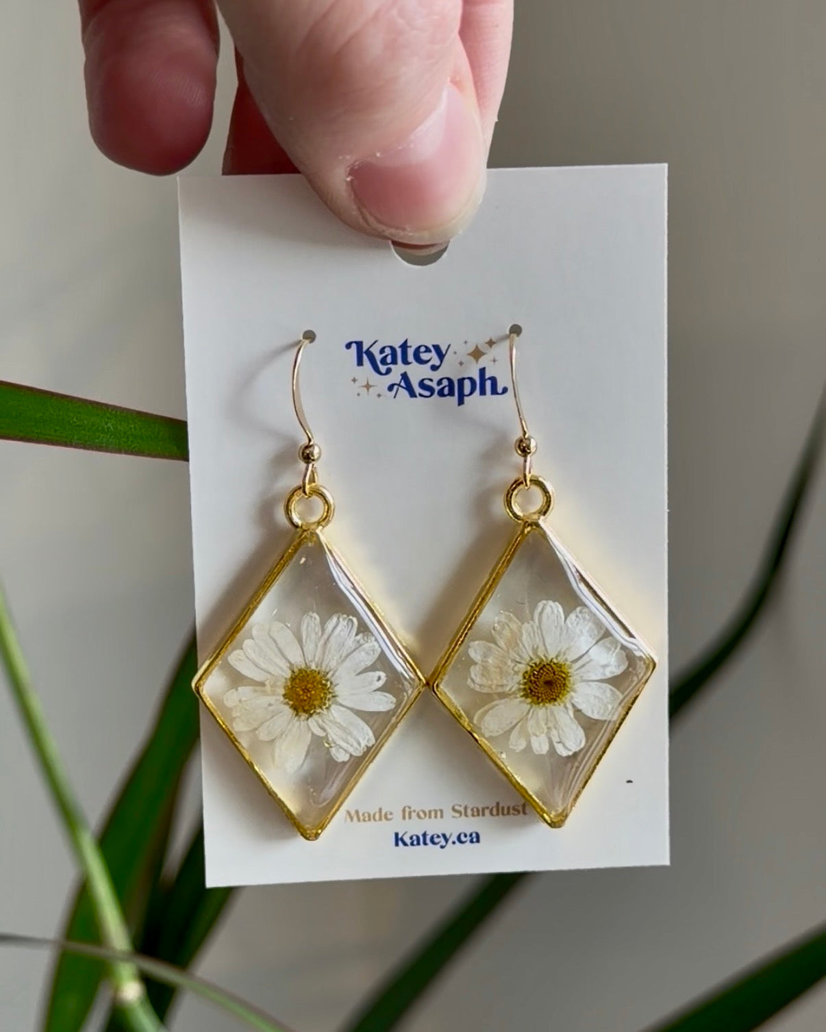 Daisy Gold Diamond Earrings