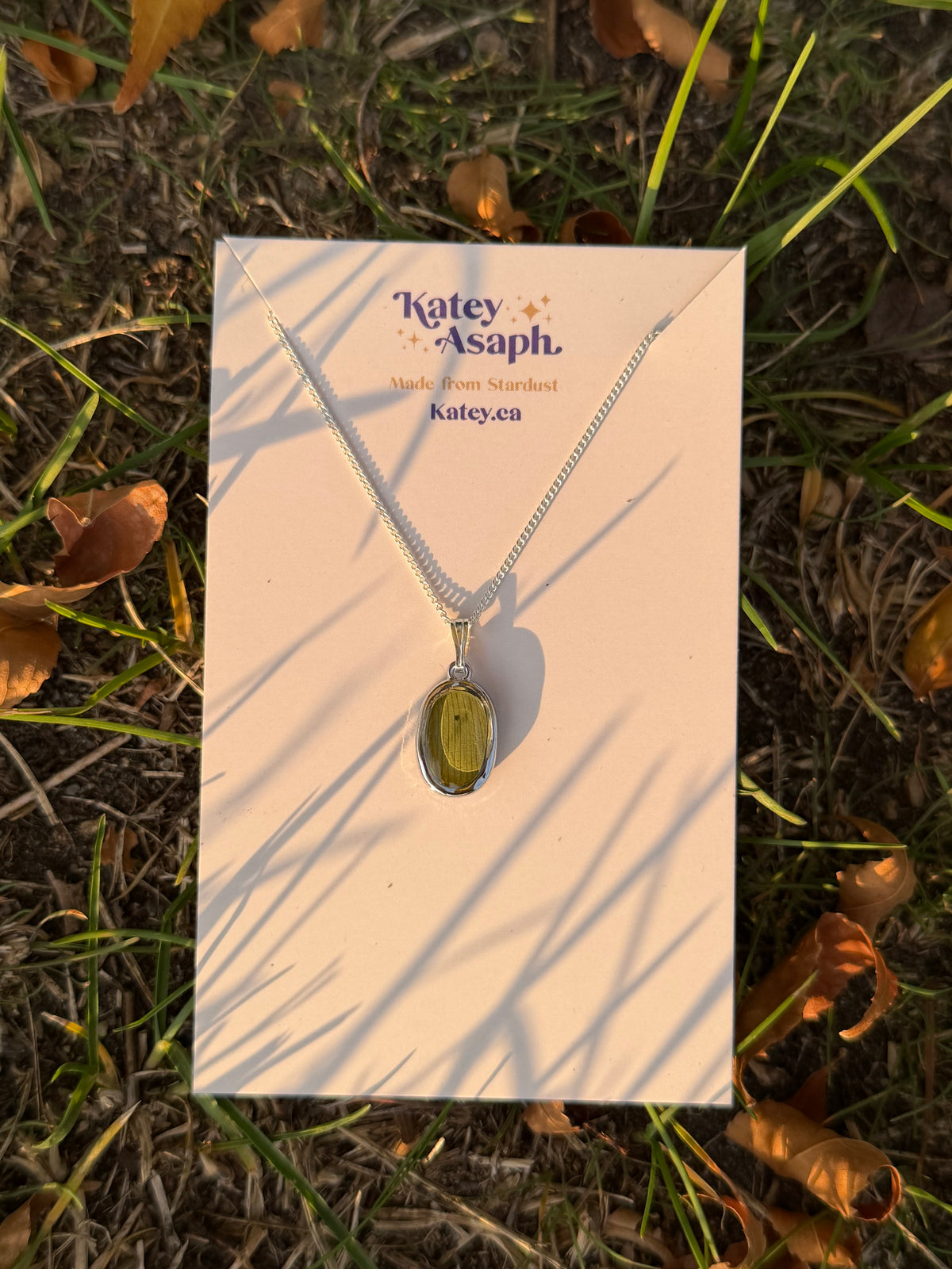 Mini Gingko Necklace