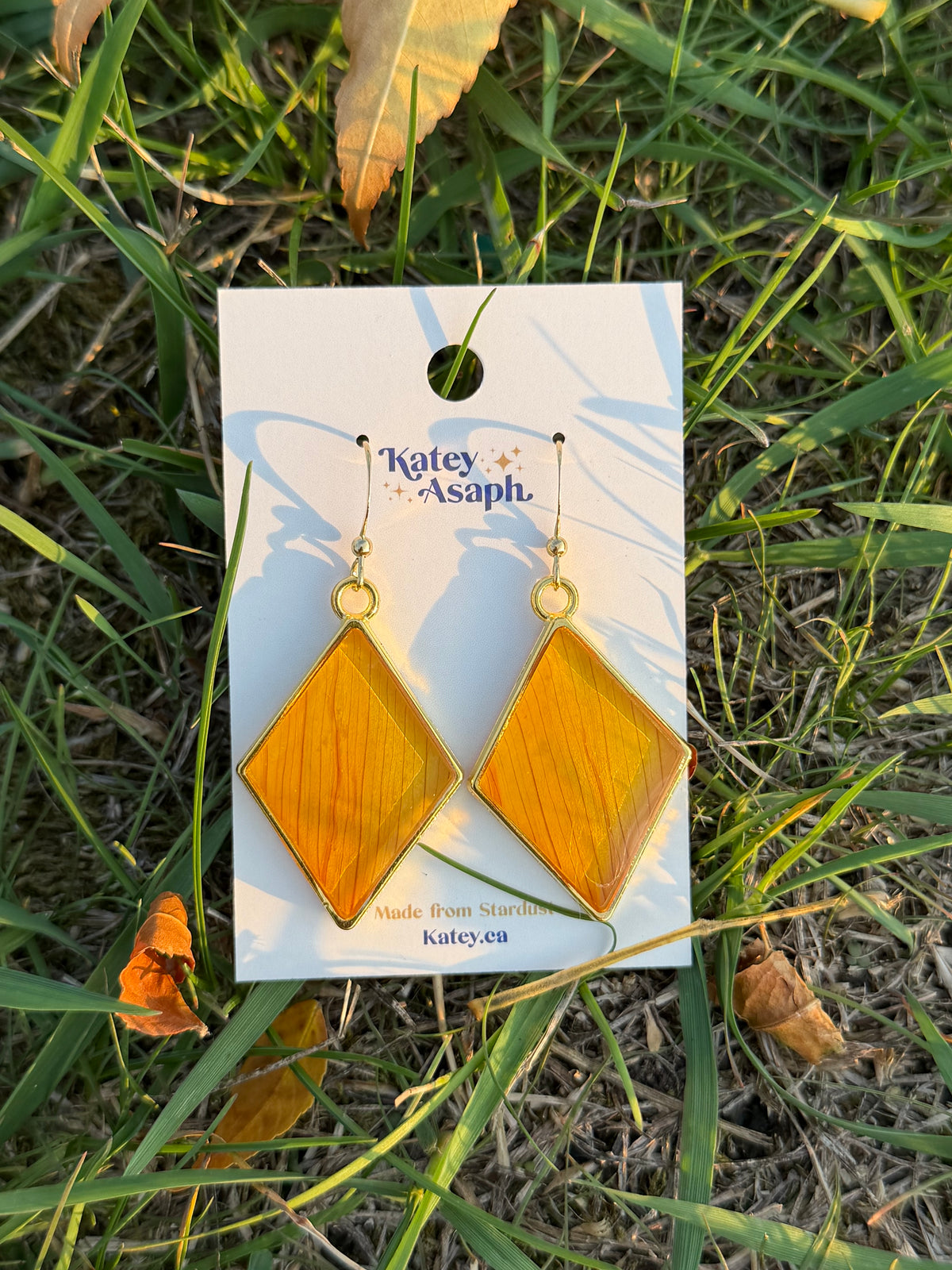 Yellow Sunflower Earrings