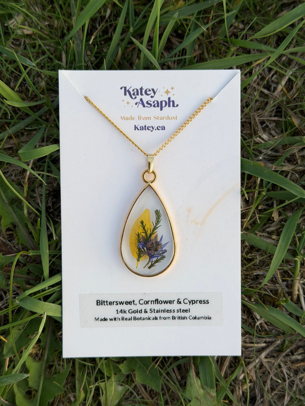 Night & Day Botanical Necklace