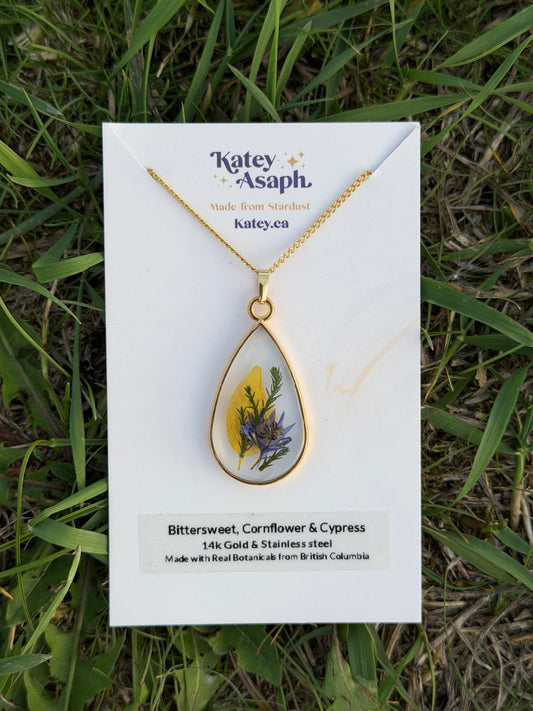 Night & Day Botanical Necklace