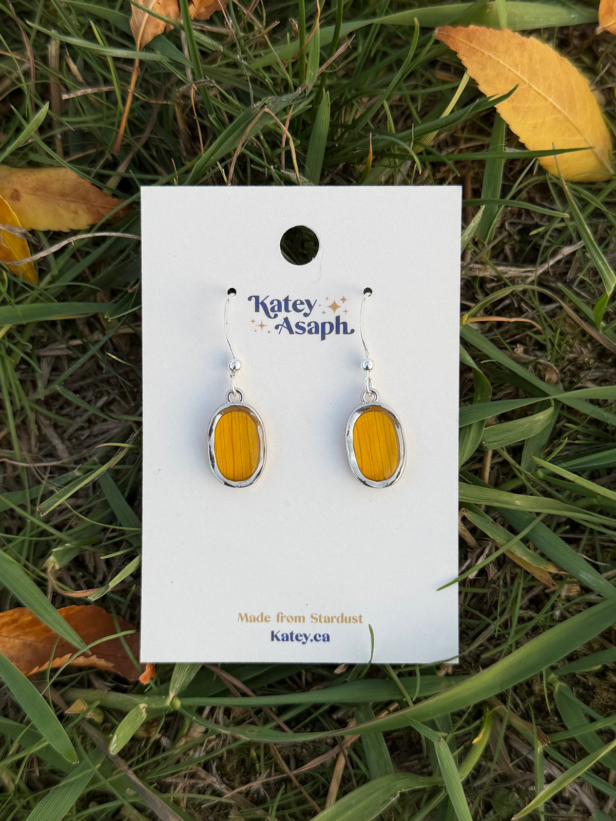 Mini Yellow Sunflower Earrings