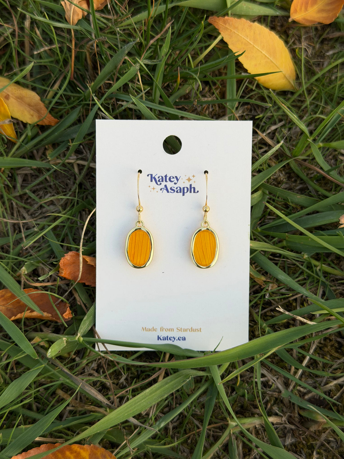 Mini Yellow Sunflower Earrings