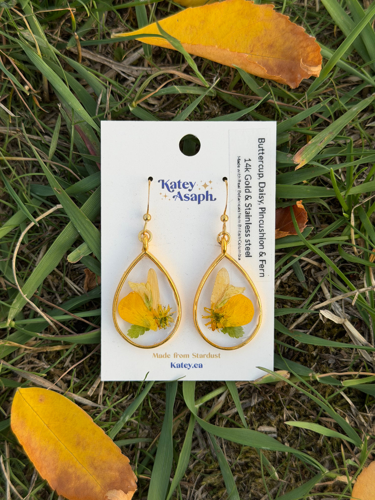 Golden Summer Earrings