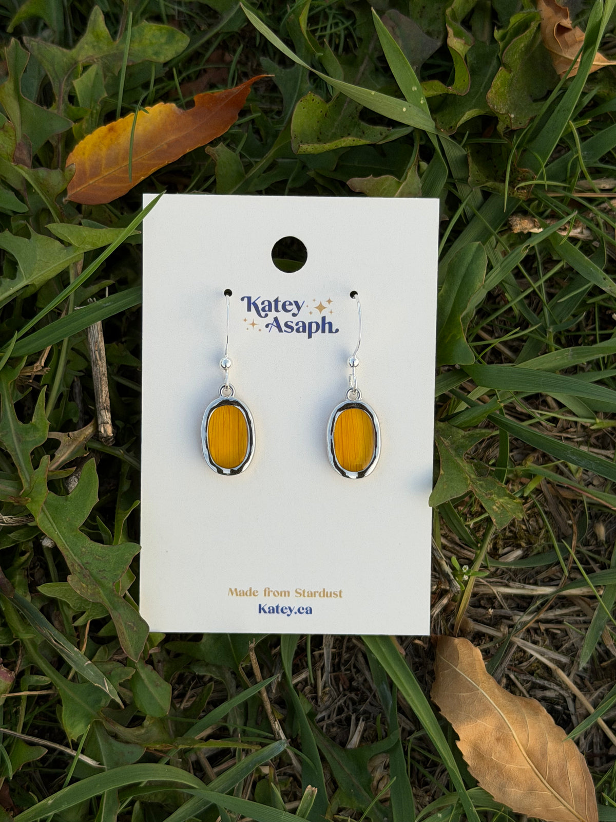 Mini Yellow Sunflower Earrings