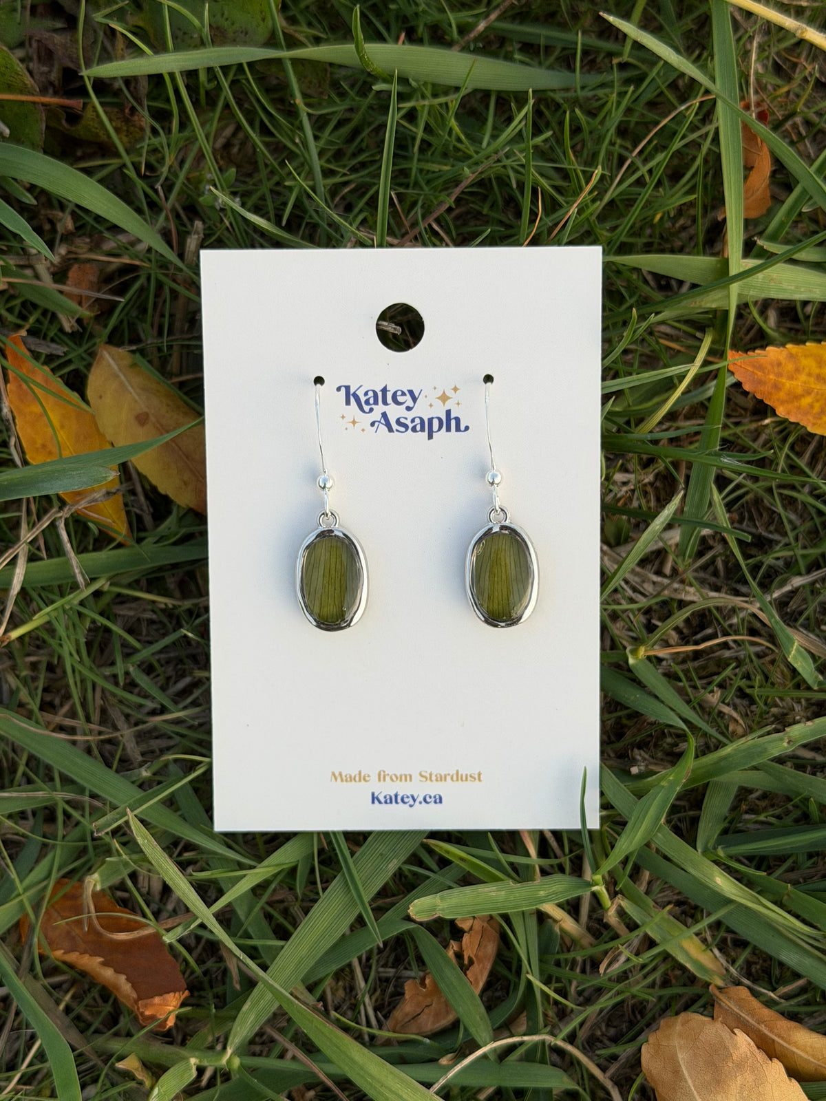 Mini Ginkgo Earrings