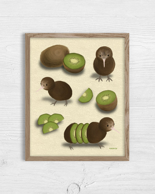 Kiwi Forms Print