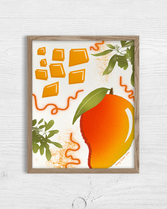 Mango Medley Print