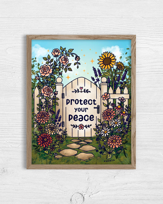 Protect Your Peace Print