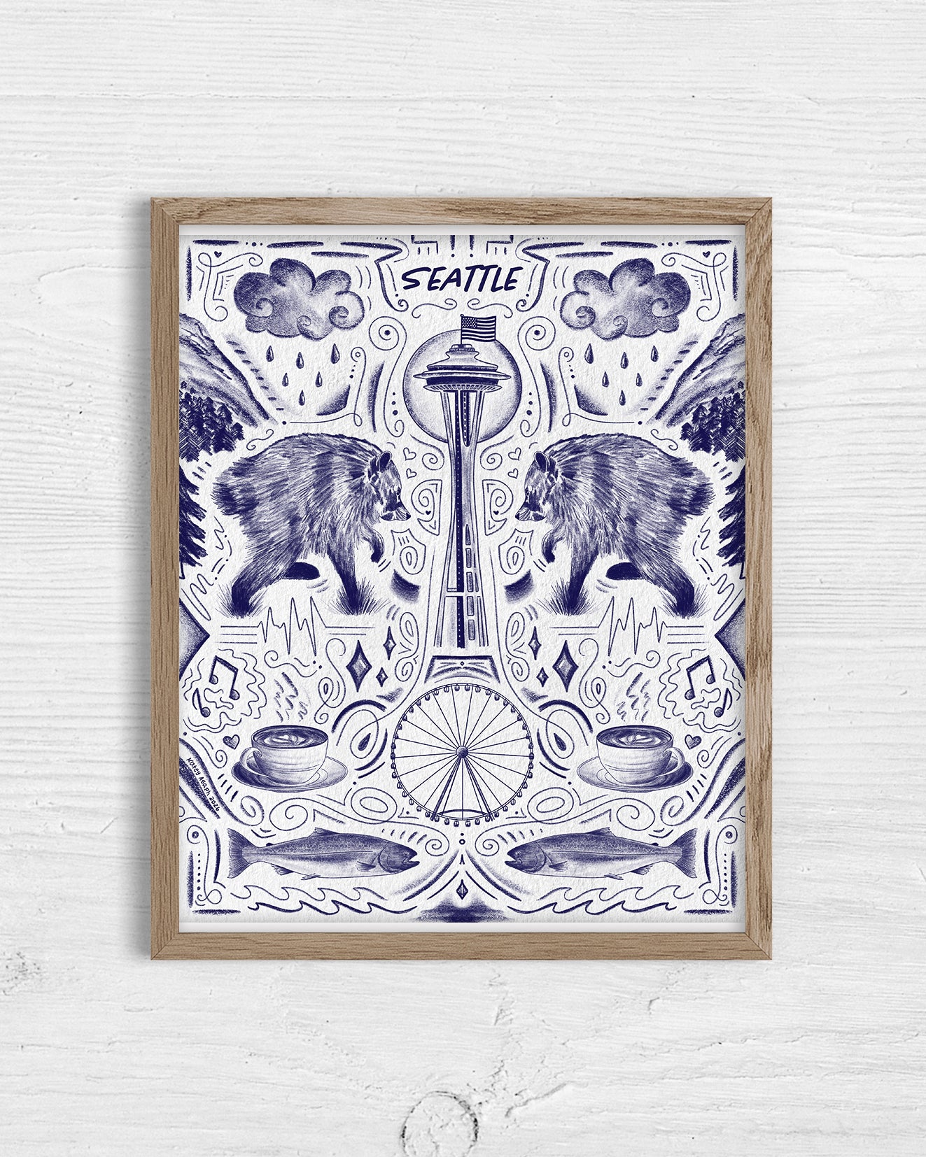 Seattle Jimothy Print