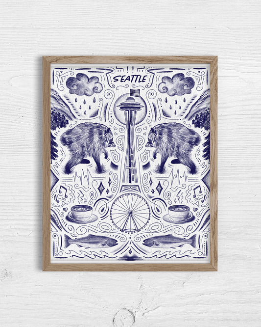 Seattle Jimothy Print