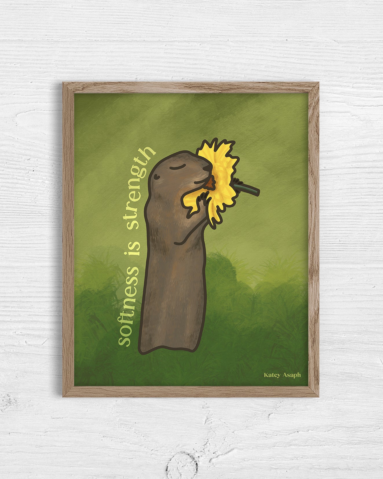 Softness is Strength Print
